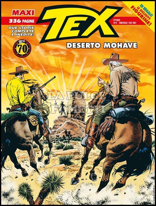 TEX MAXI # 23: DESERTO MOHAVE + FIGURINE 13 ( DI 22 )